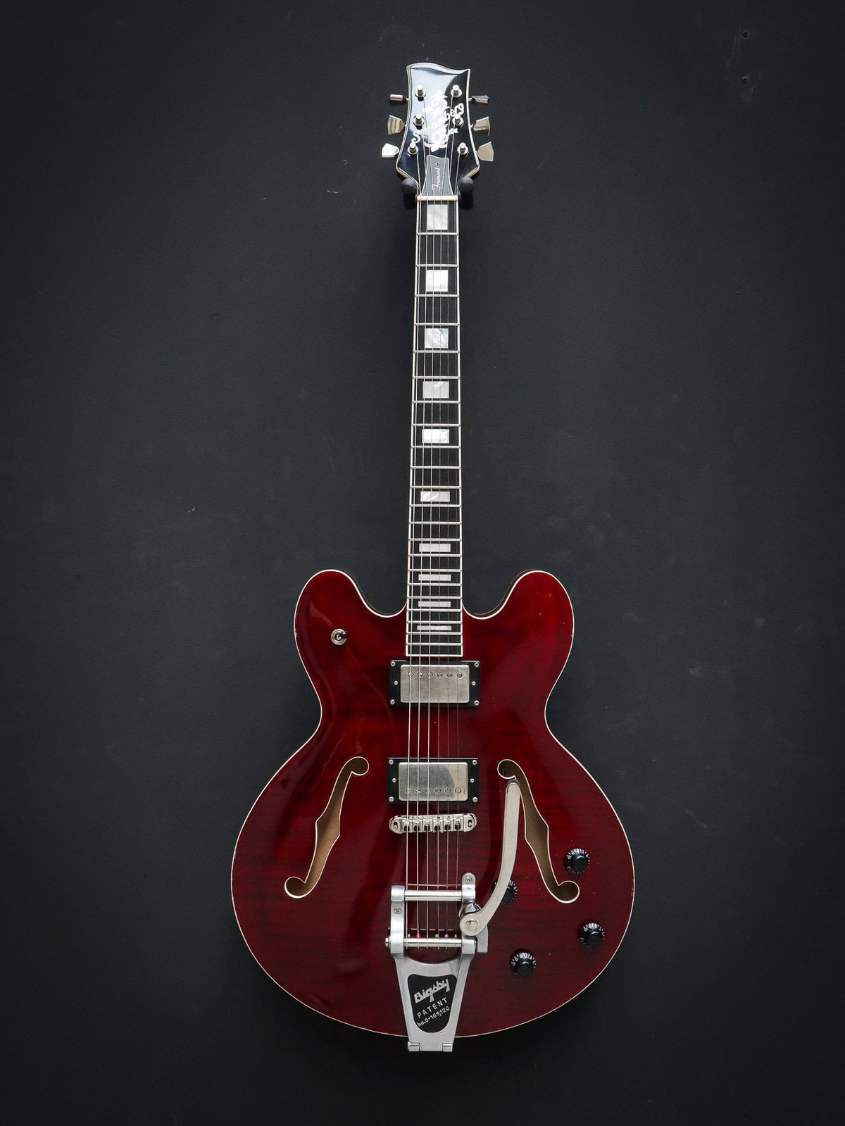 Stromberg Fremont w/ Bigsby - Trans Red Aged – Bild 2