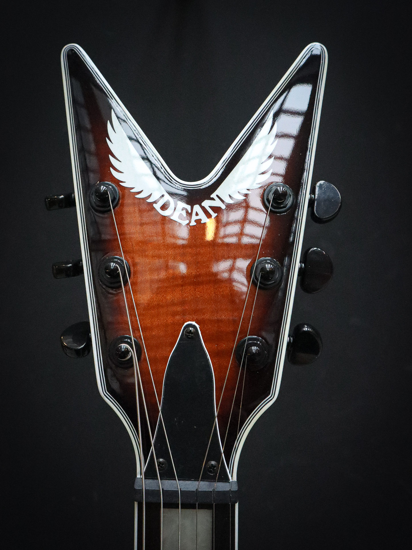 Dean ML Select Flame Top Trans Brazilia – Bild 11