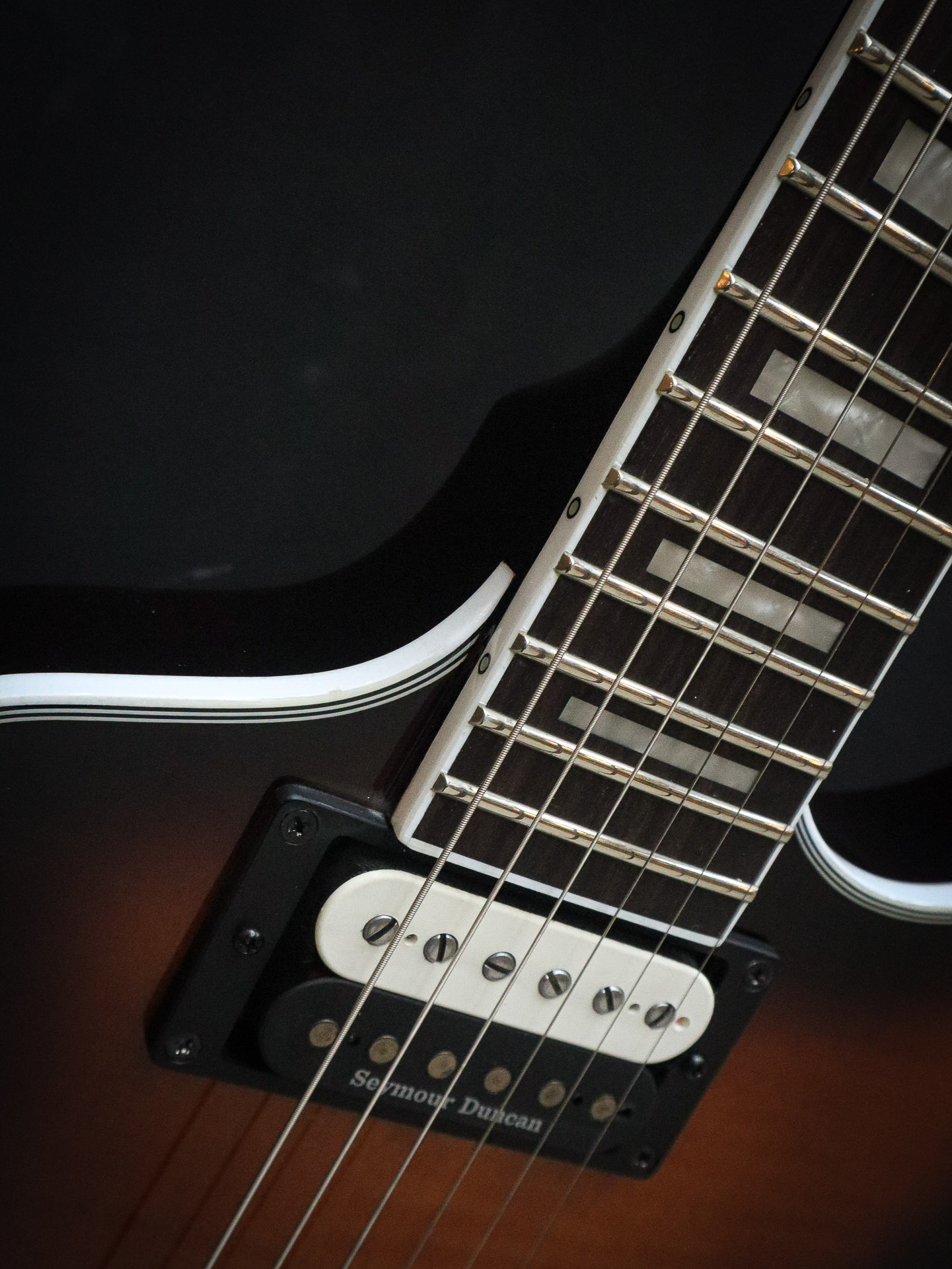 Dean ML Select Flame Top Trans Brazilia – Bild 9