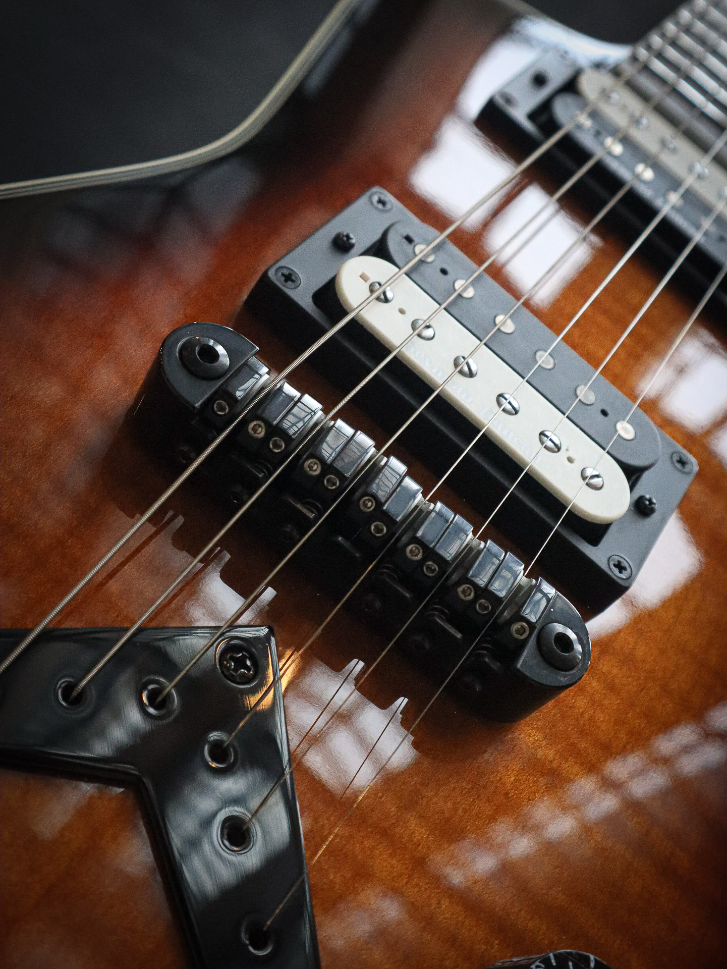 Dean ML Select Flame Top Trans Brazilia – Bild 6