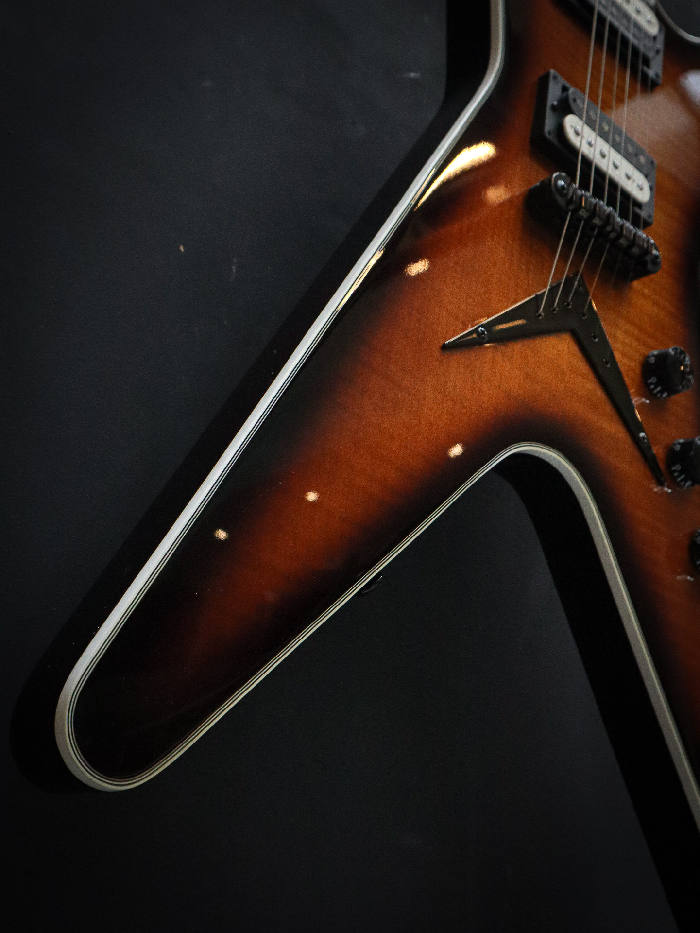 Dean ML Select Flame Top Trans Brazilia – Bild 7