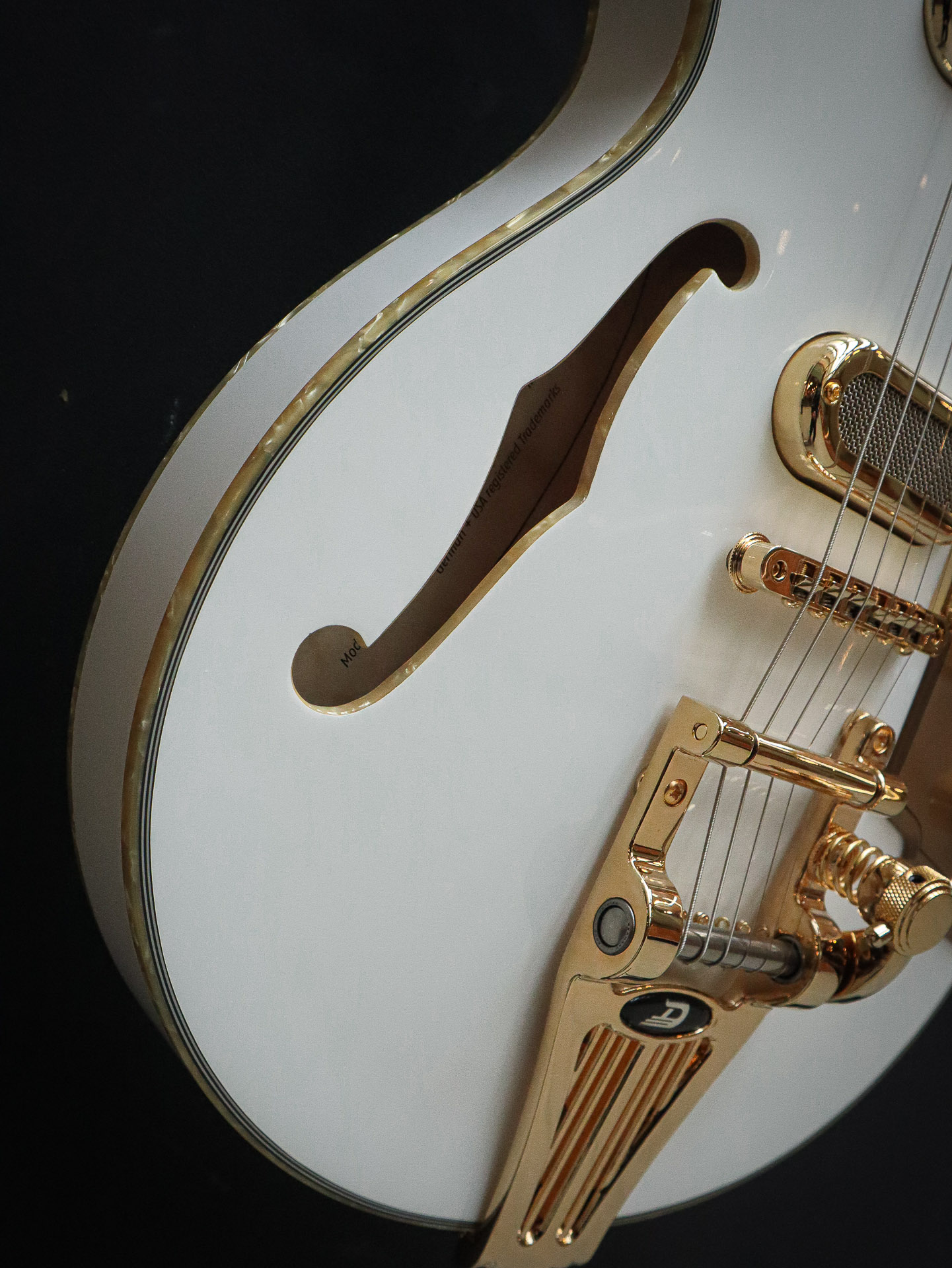 Duesenberg Starplayer TV Phonic Venetian White – Bild 8