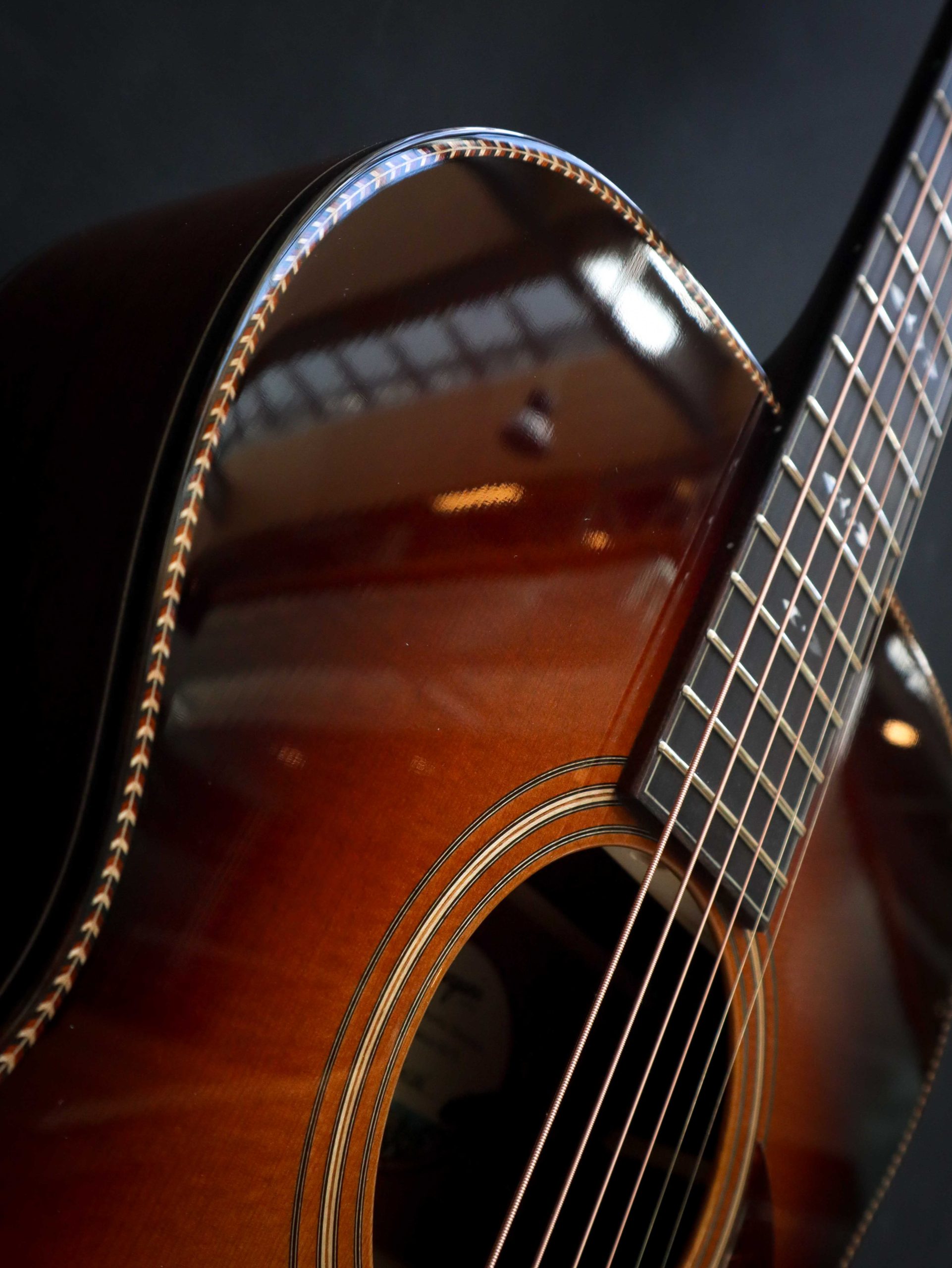 Bourgeois Touchstone Series OM Signature Sunburst – Bild 6