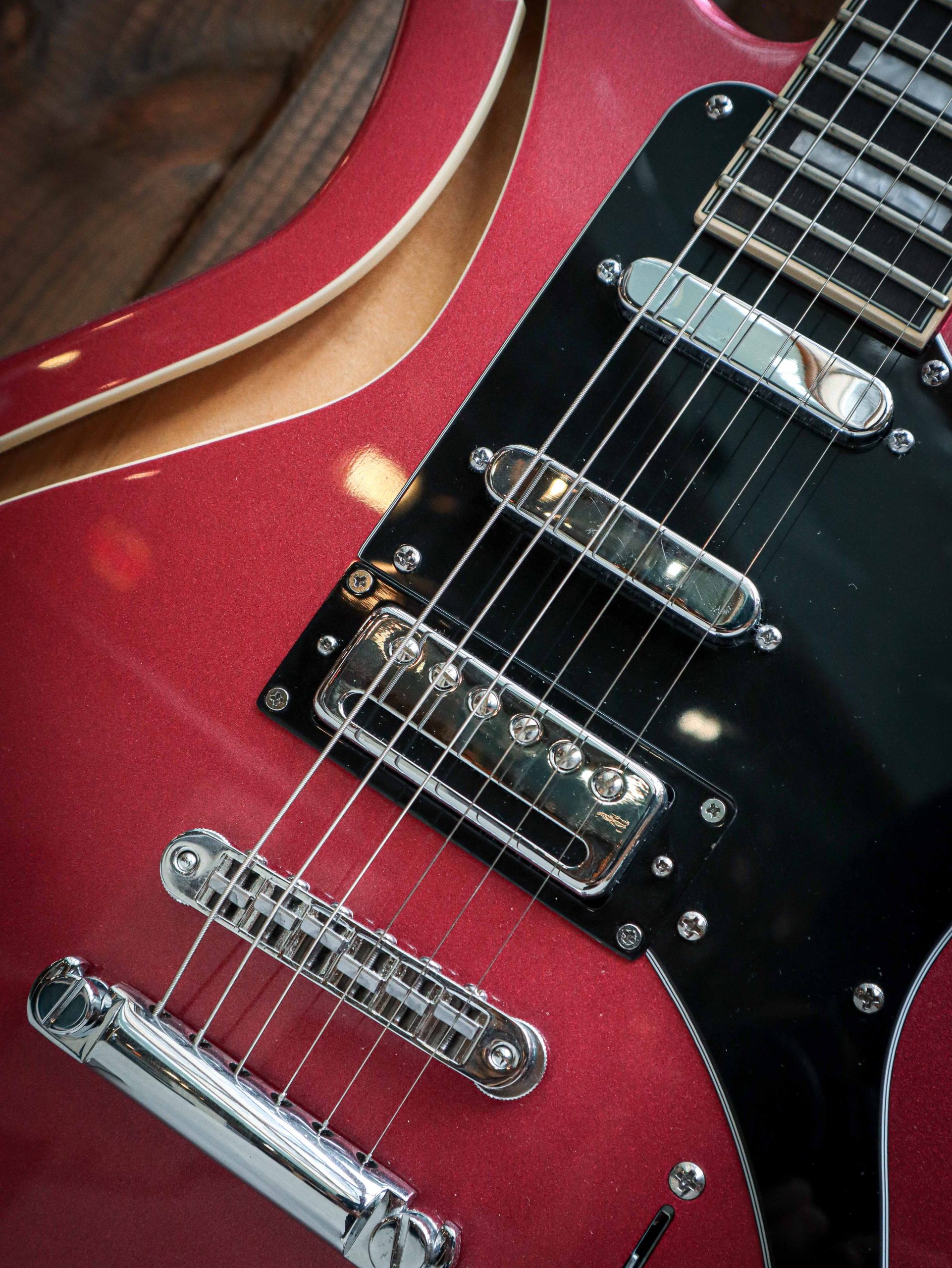 Dangelico Premier Bedford SH Oxblood Pre-Owned – Bild 4