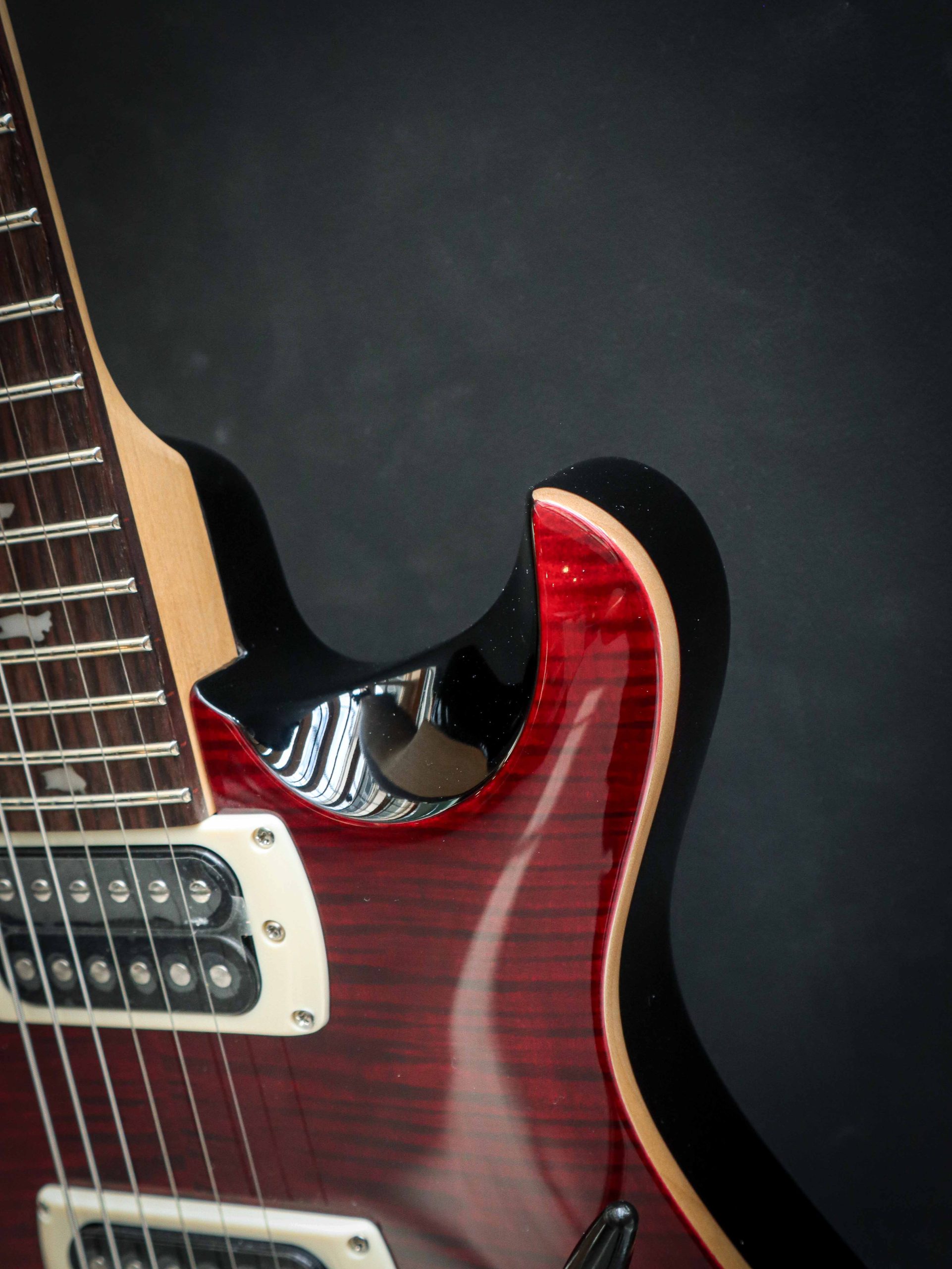 PRS SE CE 24 Black Cherry – Bild 7